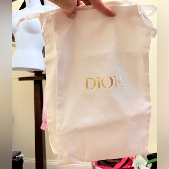 CHRISTIAN DIOR Dway Slide Deep Blue Embroidered Cotton (sz EU38/US8) - Picture 6 of 8